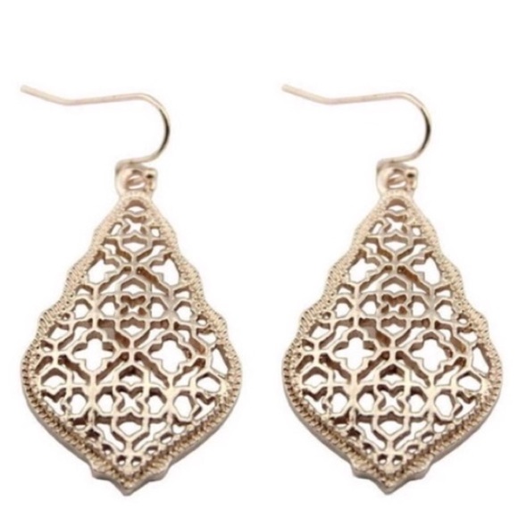 HP! NEW!💙💎ROSE💗GOLD💛EARRINGS BUNDLE!💎💙ALL 4! - Picture 2 of 8